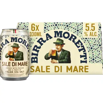 Birra Moretti - Sale Di Mare - 6 Pack