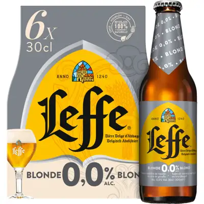 Leffe - Blond 0.0 - 6 Pack