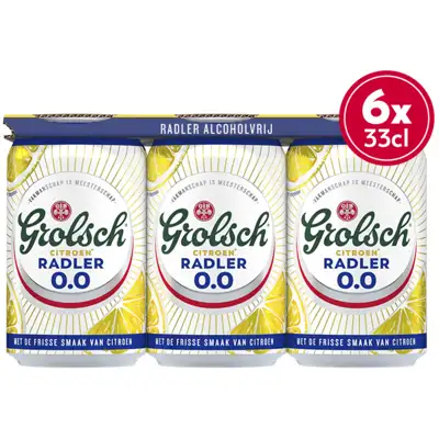 Grolsch - Radler 0.0 - 6 Pack