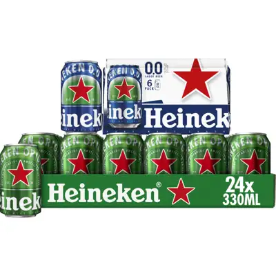 Heineken - beer can package - 30 Pack