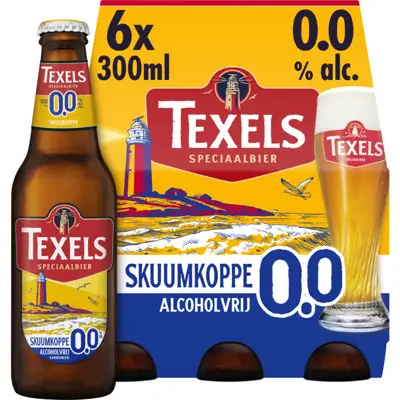 Texels - Skuumkoppe 0.0 - 6 Pack