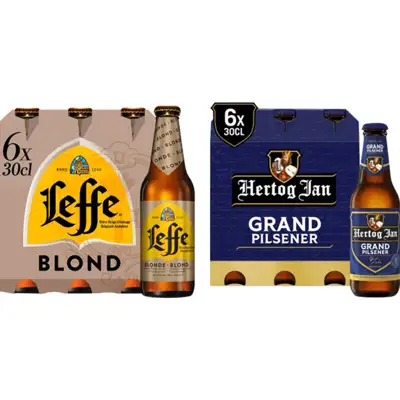 Leffe Blond - Hertog Jan Grand Pilsener- 12 Pack