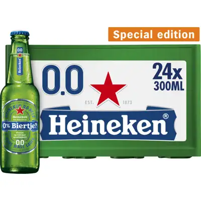 Heineken - Premium Pilsener 0.0 - 24 Pack