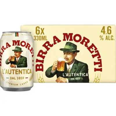 Birra Moretti - L'authentica - 6 Pack