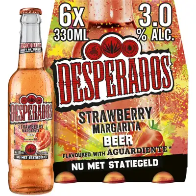 Desperados - Strawberry Margarita - 6 Pack