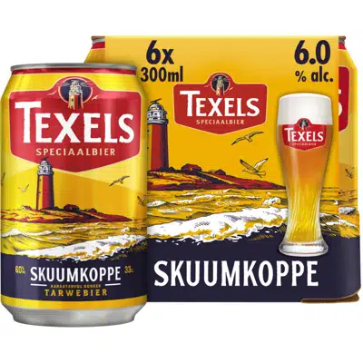 Texels - Skuumkoppe Can - 4 Pack