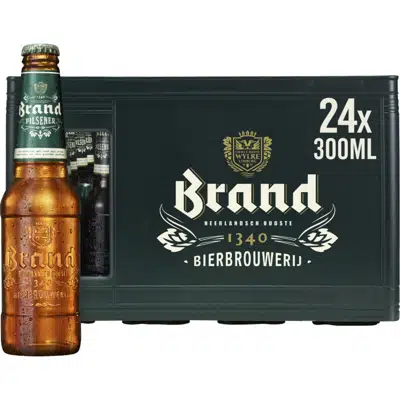 Brand - Pilsener Glass - 24 Pack