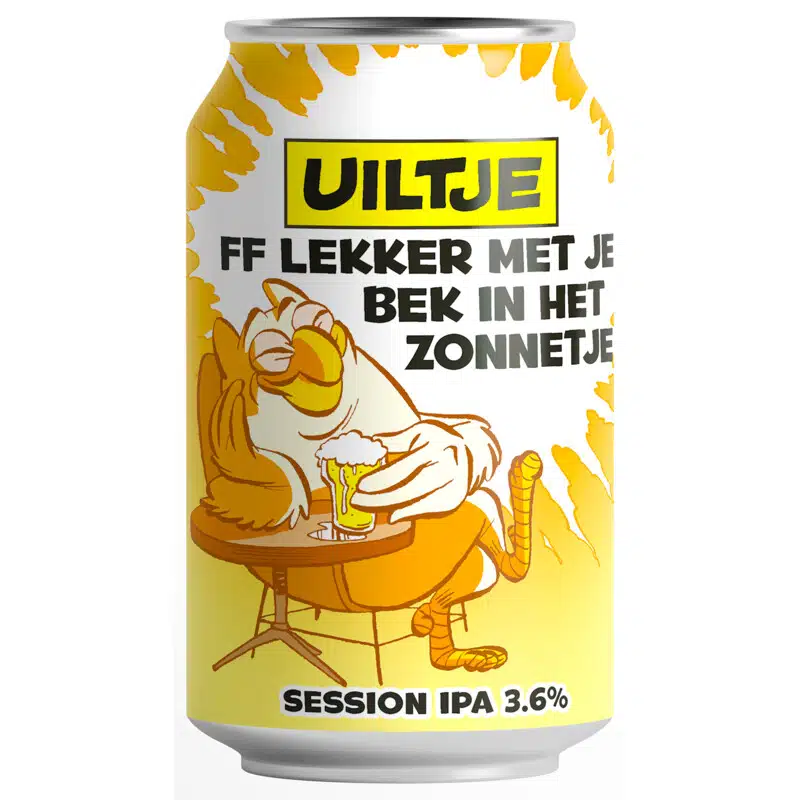 Uiltje Brewing - Ff Lekker Met Je Bek In Het Zonnetje